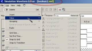 Creating a Waveform Simulation vwf file Using Qsim for Intel Altera FPGAs Sec 44C [upl. by Llehcim]