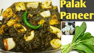 Palak Paneer Recipe  Palak Paneer Curry [upl. by Emsoc]