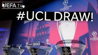 202021 UEFA Champions League quarterfinal and semifinal draw [upl. by Helve619]