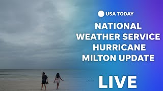 Watch Hurricane Milton update from National Weather Service [upl. by Kunkle876]