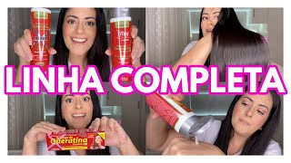 Testei o Shampoo e Condicionador Novex Recarga de Queratina  Kit Completo [upl. by Klatt]