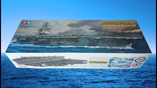 Tamiya US Enterprise CVN65 Scale 1350 part 1 [upl. by Neron]