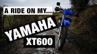 A Ride on my Yamaha XT600 E amp REVIEW [upl. by Jay45]