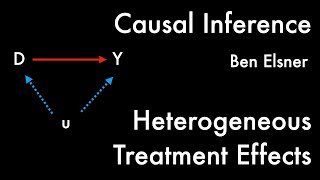 Causal Inference  1023  Heterogeneous Treatment Effects and Target Parameters ATE ATT etc [upl. by Luciana708]