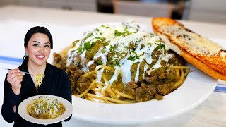 Cheap ground beef Mexican spaghetti [upl. by Amrita]