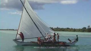 Guam Chamorro Traditional Canoes [upl. by Meekyh]