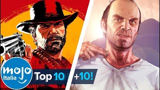 Top 1010 COSE più FOLLI e EASTER EGG VISTI nei GTA [upl. by Evilc393]