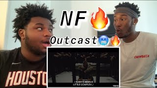 NF  Outcast REACTION VIDEO CRAZY [upl. by Nylatsirk967]