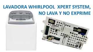 Esta Lavadora Whirlpool No Centrifuga No Exprime Trabaja Inadecuadamente  Solucionado [upl. by Aneej]