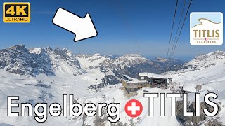 Amazing Ski Area Engelberg TITLIS Trailer  Switzerland 4k [upl. by Ayiram]