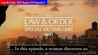 Law amp Order SVU Season 26 Episode 2 Spoilers What to Expect [upl. by Ssor]