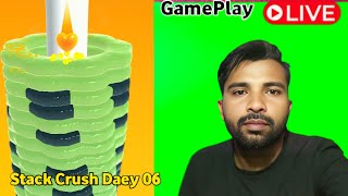 🔴LIVE Stack Crush  Game 🎮 Play pat 2 Daey 06 [upl. by Massey]