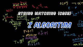 String Matching  CSES Problem Set Z Algorithm [upl. by Peter]