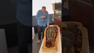 Unveiling tut mummies  egypt ancienthistory ancientegypt shorts [upl. by Kcirtapnhoj]