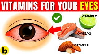 9 Most POWERFUL Vitamins To REPAIR amp Heal Your EYES [upl. by Nnaes]