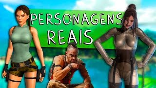 PERSONAGENS DE GAMES INSPIRADOS EM PESSOAS REAIS 2 [upl. by Evod]