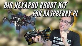 Freenove Big Hexapod Robot Kit for Raspberry  Unboxing amp Review [upl. by Harbard436]