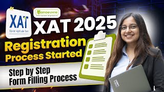 XAT 2025 Registration Process Started Step By Step Form Filling Process [upl. by Yun33]