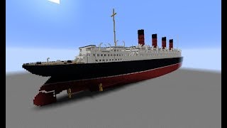 Minecraft RMS Aquitania 2018 [upl. by Eceinart560]