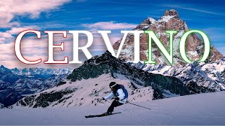 Cervino  Skiing in the Alps  Aftermovie 4K [upl. by Annayrb]