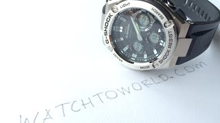 UNBOXING CASIO GSHOCK GSTW1101AER MODEL 2015 [upl. by Ordnajela]