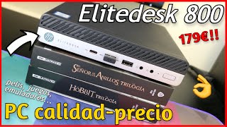 ⚠️ EL NUEVO MEJOR PC CALIDADPRECIO 👉 Elitedesk 800 G3 Mini Review [upl. by Caz916]