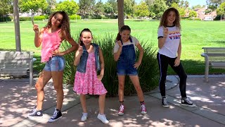 Haschak Sisters  Daddy Says No Dance Tutorial [upl. by Gisela125]