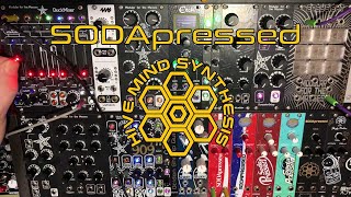 Hive Mind Synthesis SODApressed Eurorack Noise Percussion Module Demo No Talking [upl. by Jola]