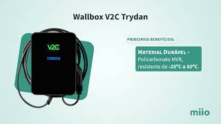 Wallbox V2C Trydan Inovação na Recarga de EVs [upl. by Einitsed]