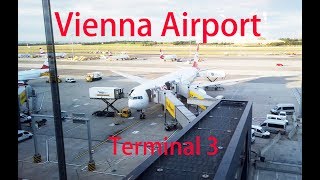 【Airport Tour】Vienna Airport Terminal 3 G GATE Boarding amp Shopping Area [upl. by Auqenahc]