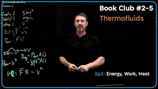 Energy Heat Work Thermofluids Book Club 25 Ep2 [upl. by Allicirp521]