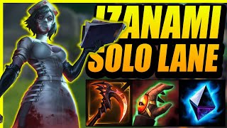 ULTIMATE PRESSURE Izanami Solo  SMITE 2 Gameplay [upl. by Yerfej]