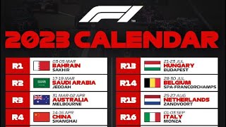 2023 F1 Season Winners Re Cap [upl. by Avlem]