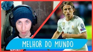 REACT ♫ MODRIC MELHOR DO MUNDO  Paródia Hoje  Ludmilla FutParódias [upl. by Lucia442]