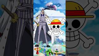 ViceAdmiral Momonga Vs Straw Hat Pirates onepiece anime whoisstrongest luffy zoro shorts [upl. by Anelis]