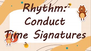 MAPEH 6 QUARTER 1 Week 5  Rhythm Conduct of Time Signature timesignature rhythm [upl. by Yrocal]