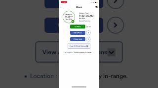 ClockinOut in ADP Mobile App [upl. by Gnes]