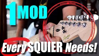 The One Mod EVERY Squier Needs [upl. by Bevon]