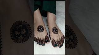 paon ki mehandi ke design easy mehndi design for Eid1000subscriber 1mehndi henna hennamehndiart [upl. by Aerdnael297]