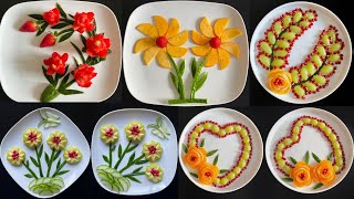 Top 5 Fruits Decoration Ideas  Super Fruits Decoration  Fruit curving amp cutting Tricks Fruits Art [upl. by Asilat]