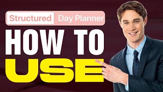 How To Use Structured Daily Planner App 2024 [upl. by Edijabab]