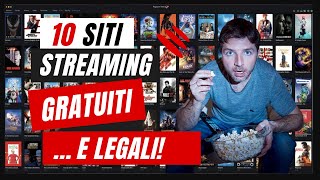 10 siti di streaming GRATIS e LEGALI che ti faranno dimenticare Netflix [upl. by Ydnes986]