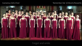 Remember Me ChilcottRossetti performed by Cantamus Girls Choir 2019 [upl. by Ankney]