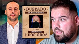 PREICO JURÍDICO DA 1000000€ DE RECOMPENSA A QUIEN ENCUENTRE A CRYPTOSPAIN [upl. by Hartman]