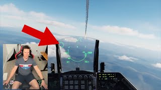 Real Fighter Pilot Dogfights MiGs in Combat Simulator [upl. by Eirrab]