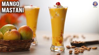 Mango Mastani Recipe  Punes Iconic Mango Thick Shake  Loaded With Ice Cream amp Dry Fruits [upl. by Suravaj151]