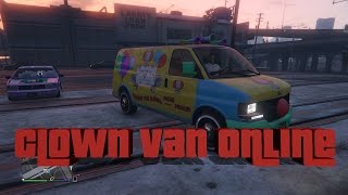 Gta 5 1 30 how to get the clown van [upl. by Farrica346]