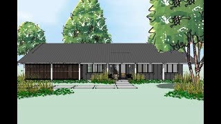 Ranch House Plans 3 Bedrooms 2 Bath 1800 sq ft [upl. by Iman]