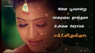 Sollathan Ninaikiren Song💘Whatsapp Status Tamil Love Song💘 [upl. by Iphigeniah436]