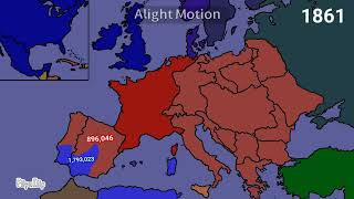 2nd Set of Napoleonic Wars  What if France won the Napoleonic Wars and Europe wanted revenge [upl. by Eniamrehc]